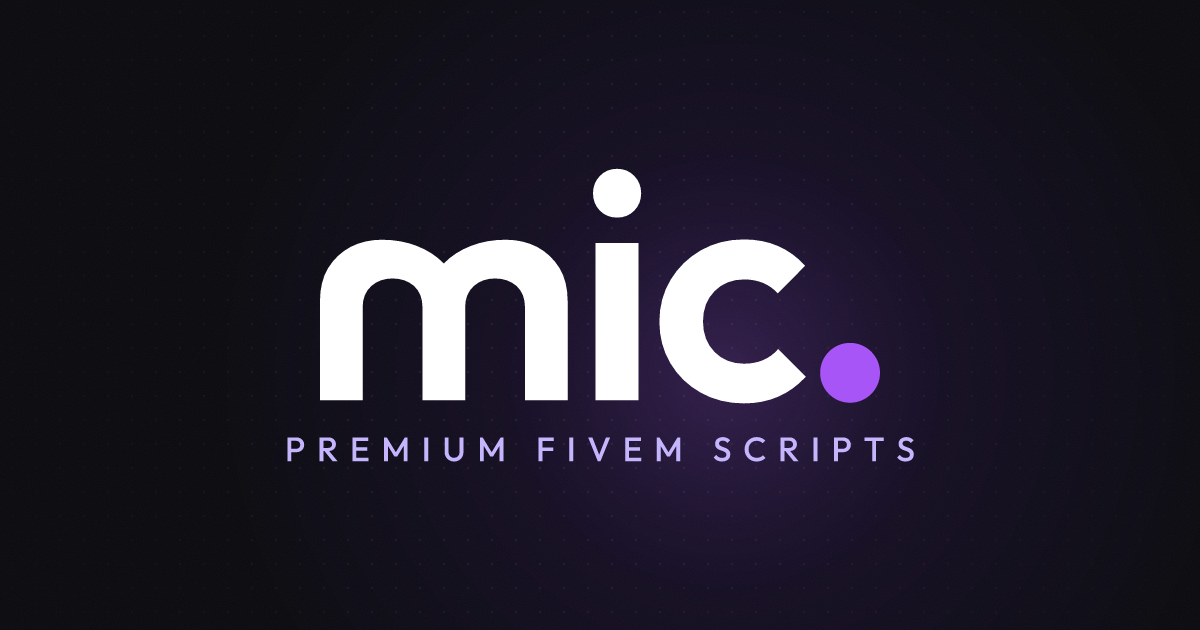 Tebex Template | Mic Scripts Docs